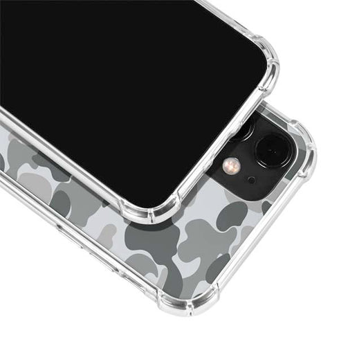 Grey Street Camo iPhone 12 Mini Clear Case