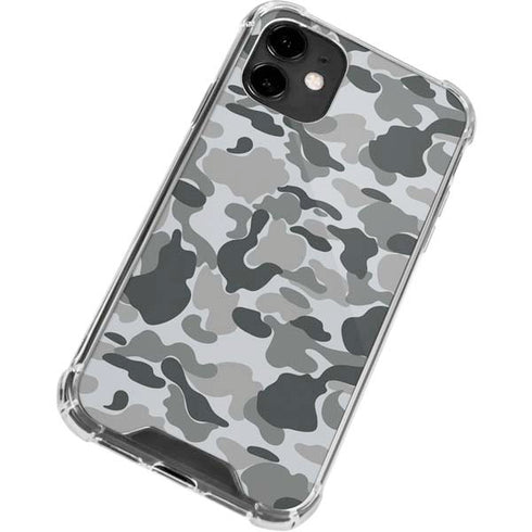Grey Street Camo iPhone 12 Mini Clear Case