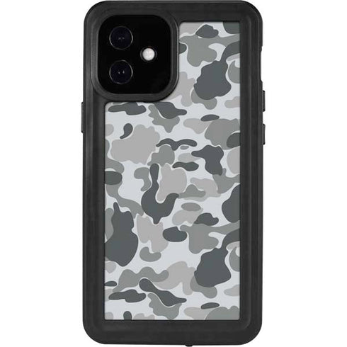Grey Street Camo iPhone 12 Mini Waterproof Case