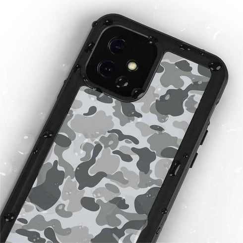 Grey Street Camo iPhone 12 Mini Waterproof Case