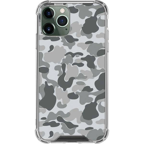Grey Street Camo iPhone 12 Pro Max Clear Case