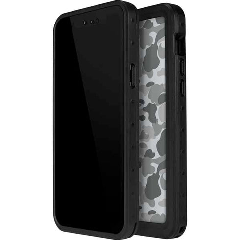 Grey Street Camo iPhone 12 Pro Max Waterproof Case