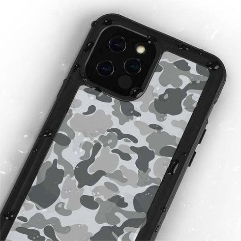 Grey Street Camo iPhone 12 Pro Max Waterproof Case