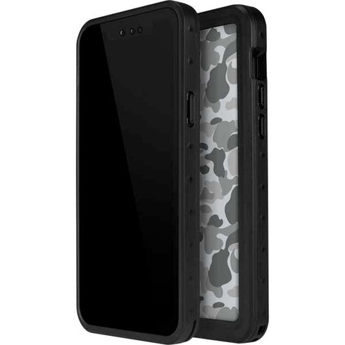 Grey Street Camo iPhone 12 Pro Waterproof Case