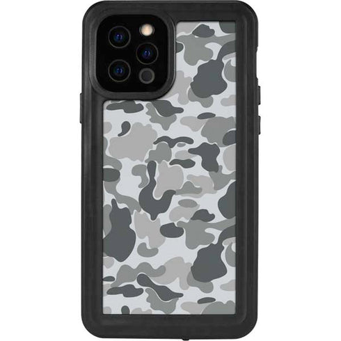 Grey Street Camo iPhone 12 Pro Waterproof Case