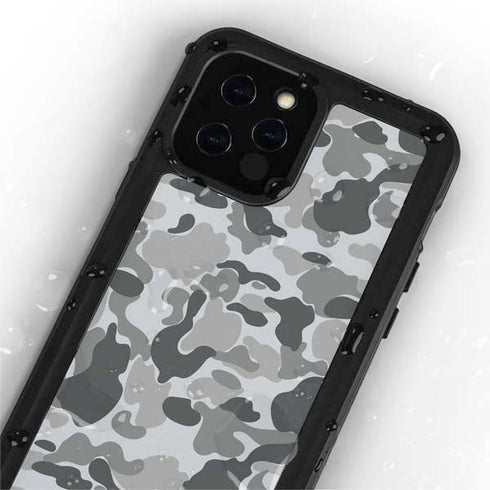 Grey Street Camo iPhone 12 Pro Waterproof Case