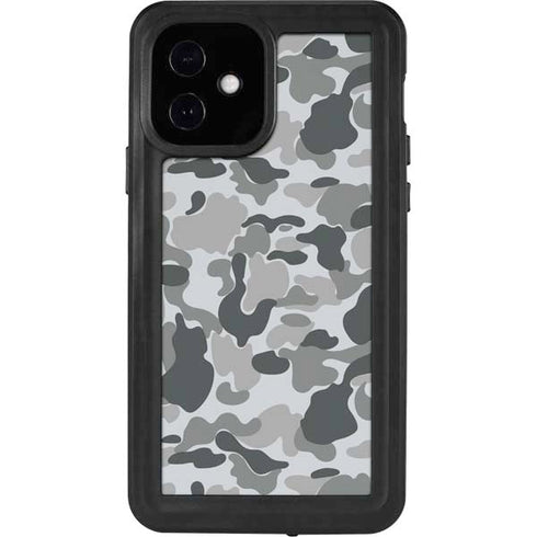 Grey Street Camo iPhone 12 Waterproof Case