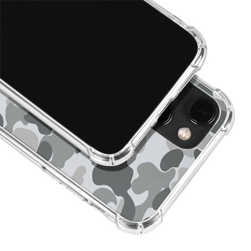 Grey Street Camo iPhone 13 Mini Clear Case