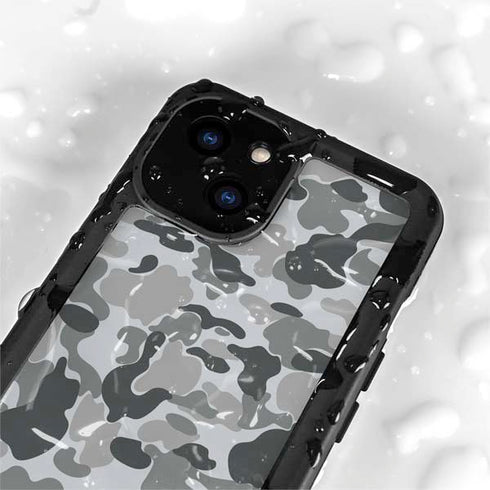 Grey Street Camo iPhone 13 Mini Waterproof Case