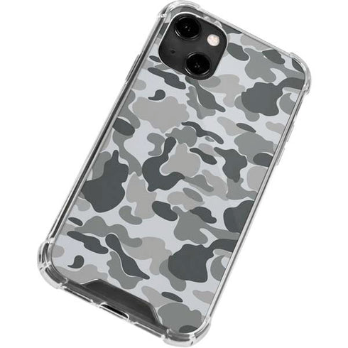 Grey Street Camo iPhone 14 Clear Case