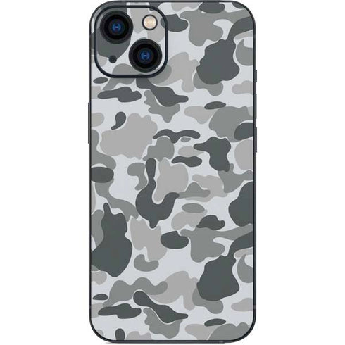Grey Street Camo iPhone 15 Plus Skin