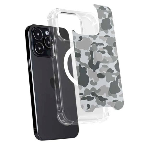 Grey Street Camo iPhone 14 Pro MagSafe Case