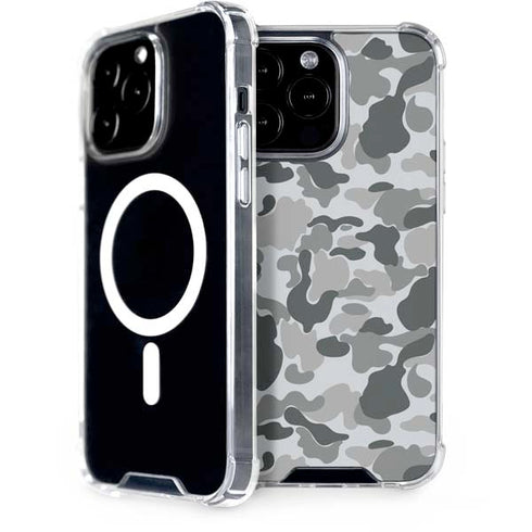 Grey Street Camo iPhone 15 Pro Max MagSafe Case