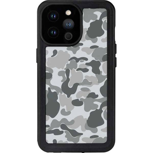 Grey Street Camo iPhone 14 Pro Max Waterproof Case