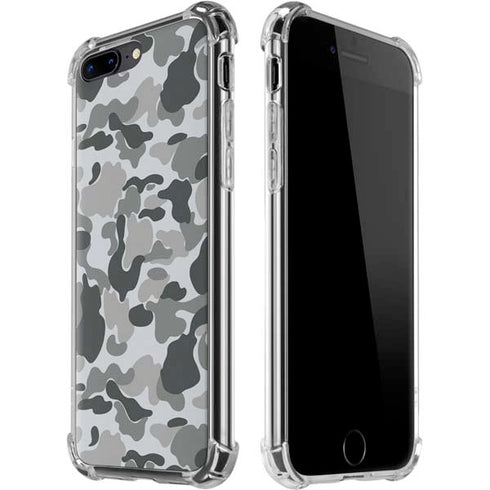 Grey Street Camo iPhone 7/8 Plus Clear Case
