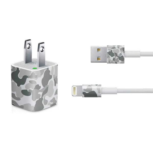 Grey Street Camo iPhone Charger (5W USB) Skin