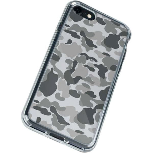 Grey Street Camo iPhone SE (2nd & 3rd Gen) Clear Case
