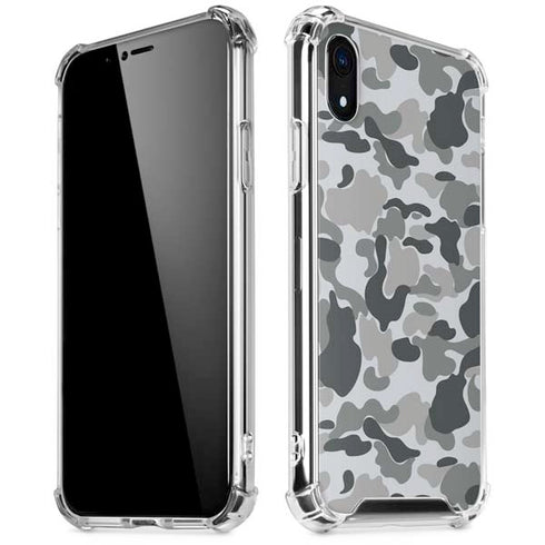 Grey Street Camo iPhone XR Clear Case