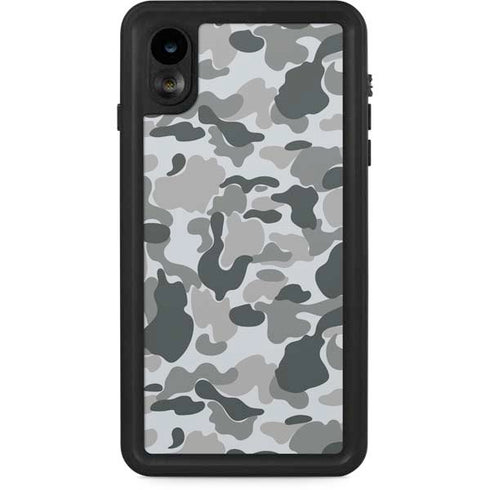 Grey Street Camo iPhone XR Waterproof Case