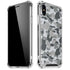 Grey Street Camo iPhone XS Max Clear Case