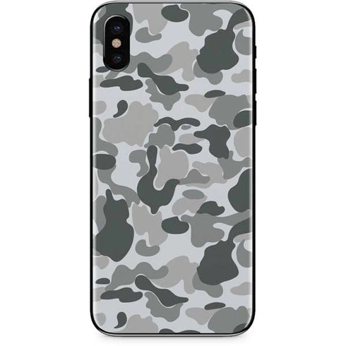 Grey Street Camo iPhone XS Skin