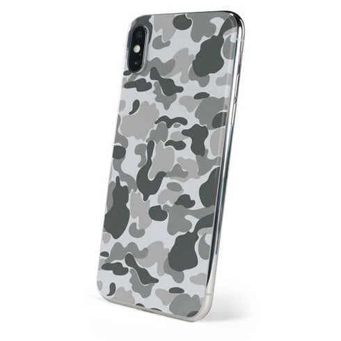 Grey Street Camo iPhone XS Skin