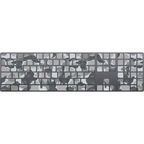 Grey Street Camo Magic Keyboard with Numeric Keypad Skin