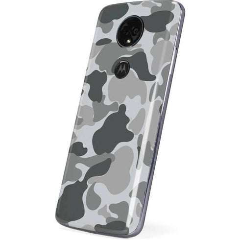 Grey Street Camo Moto E5 Plus Skin