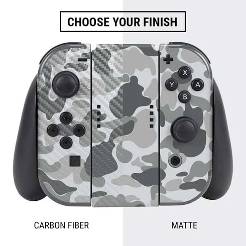 Grey Street Camo Nintendo Switch Bundle Skin