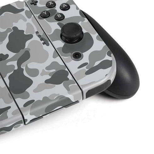 Grey Street Camo Nintendo Switch OLED (2021) Skin