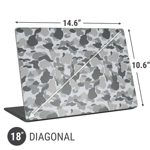 Grey Street Camo Universal Laptop 18in (14.6 x 10.6in) Skin