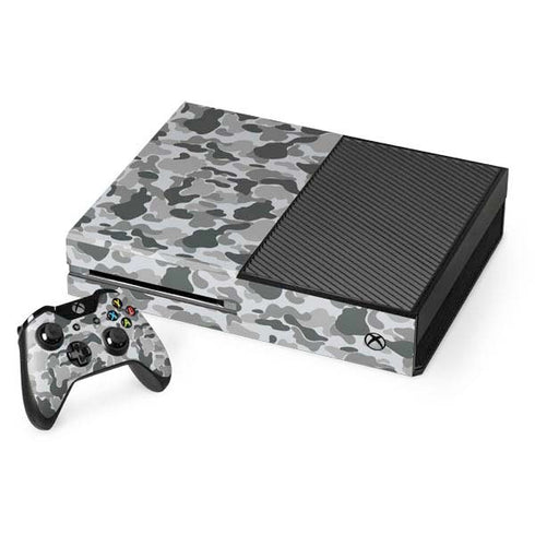 Grey Street Camo Xbox One Console and Controller Bundle Skin