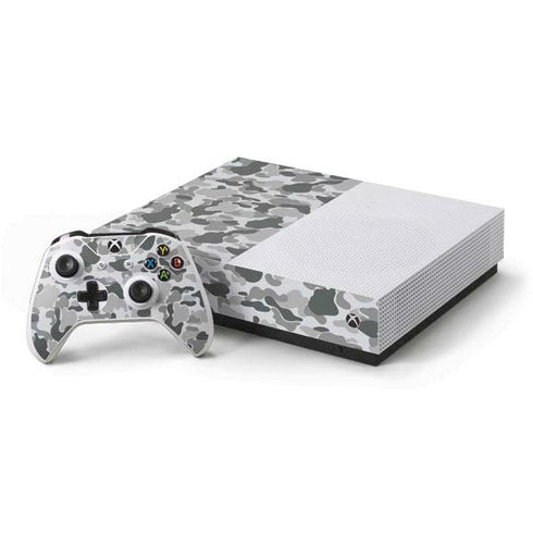 Grey Street Camo Xbox One S All-Digital Edition Bundle Skin