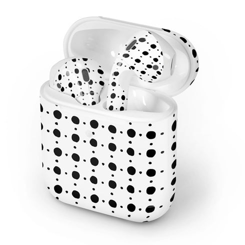 Grid Dot Polka Dot Apple AirPods 2 Skin
