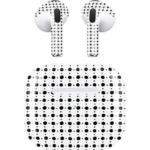 Grid Dot Polka Dot Apple AirPods (3rd Gen 2021) Skin
