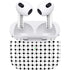 Grid Dot Polka Dot Apple AirPods (3rd Gen 2021) Skin