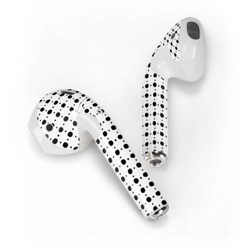 Grid Dot Polka Dot Apple AirPods Skin