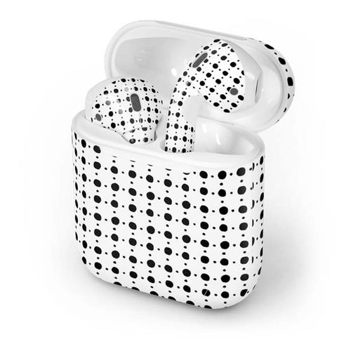 Grid Dot Polka Dot Apple AirPods Skin