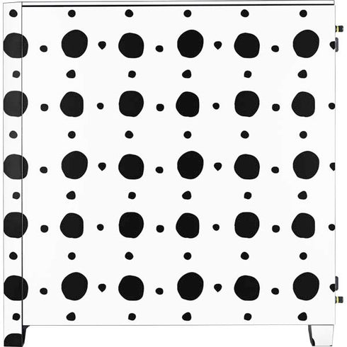 Grid Dot Polka Dot Corsair 4000D Tempered Glass Mid-Tower ATX Case Skin