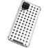 Grid Dot Polka Dot Galaxy A12 Clear Case