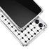 Grid Dot Polka Dot Galaxy A14 5G Clear Case