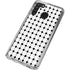 Grid Dot Polka Dot Galaxy A21 Clear Case
