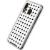 Grid Dot Polka Dot Galaxy A30 Clear Case