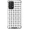 Grid Dot Polka Dot Galaxy A52 5G Clear Case