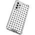 Grid Dot Polka Dot Galaxy A53 5G Clear Case