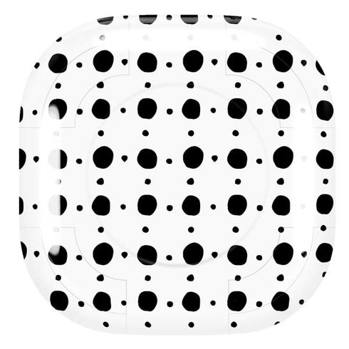 Grid Dot Polka Dot Galaxy Buds Live Skin
