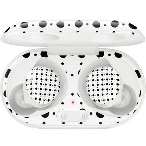 Grid Dot Polka Dot Galaxy Buds Plus Skin