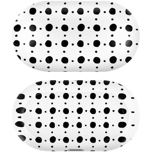 Grid Dot Polka Dot Galaxy Buds Plus Skin