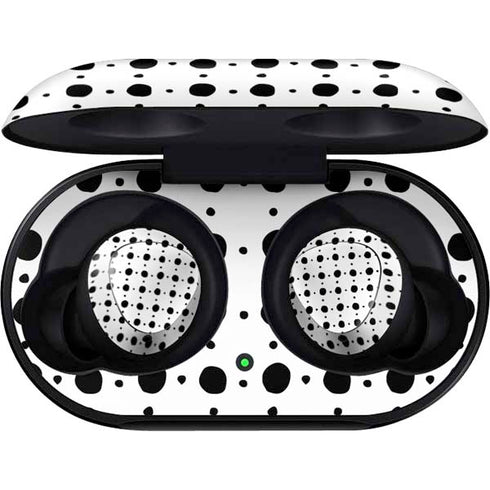 Grid Dot Polka Dot Galaxy Buds Skin
