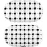 Grid Dot Polka Dot Galaxy Buds Skin